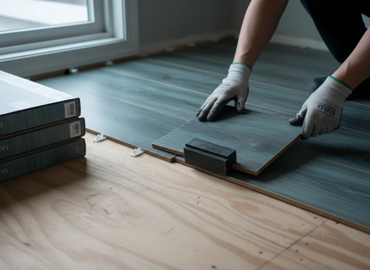 Luxury Vinyl Plank Installation company in Davilla, TX